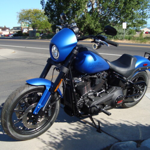 2026 Harley-Davidson® Low Rider® S Aurora Blue Denim - Black thumb 2