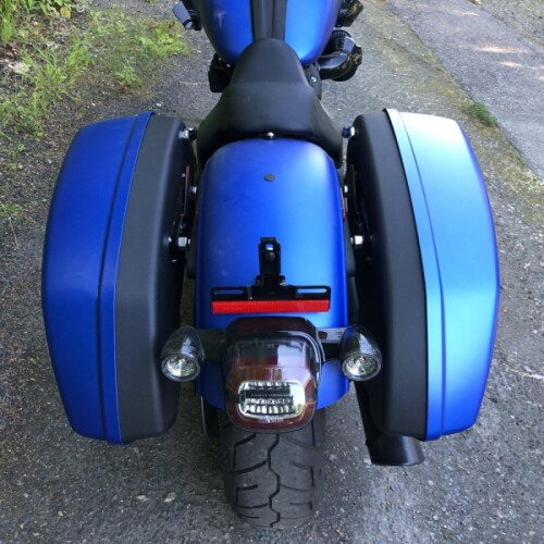 2026 Harley-Davidson® Low Rider™ ST Aurora Blue Denim Black Trim thumb 1