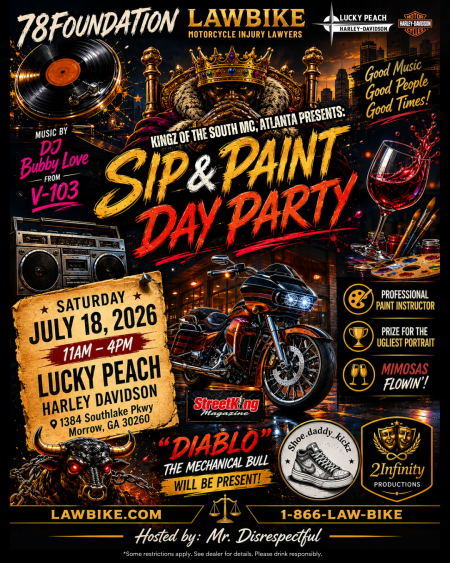 KINGZ WEEK: Sip & Paint Day Party