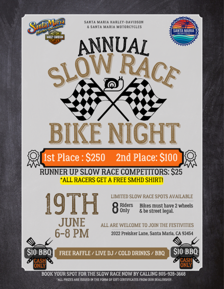 Annual Slow Race Bike Night!