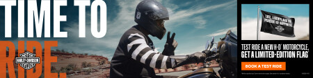 Test Ride & Get a Free H-D Flag