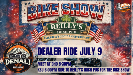Denali Harley-Davidson Dealer Ride to the Bike Show at Reilly's