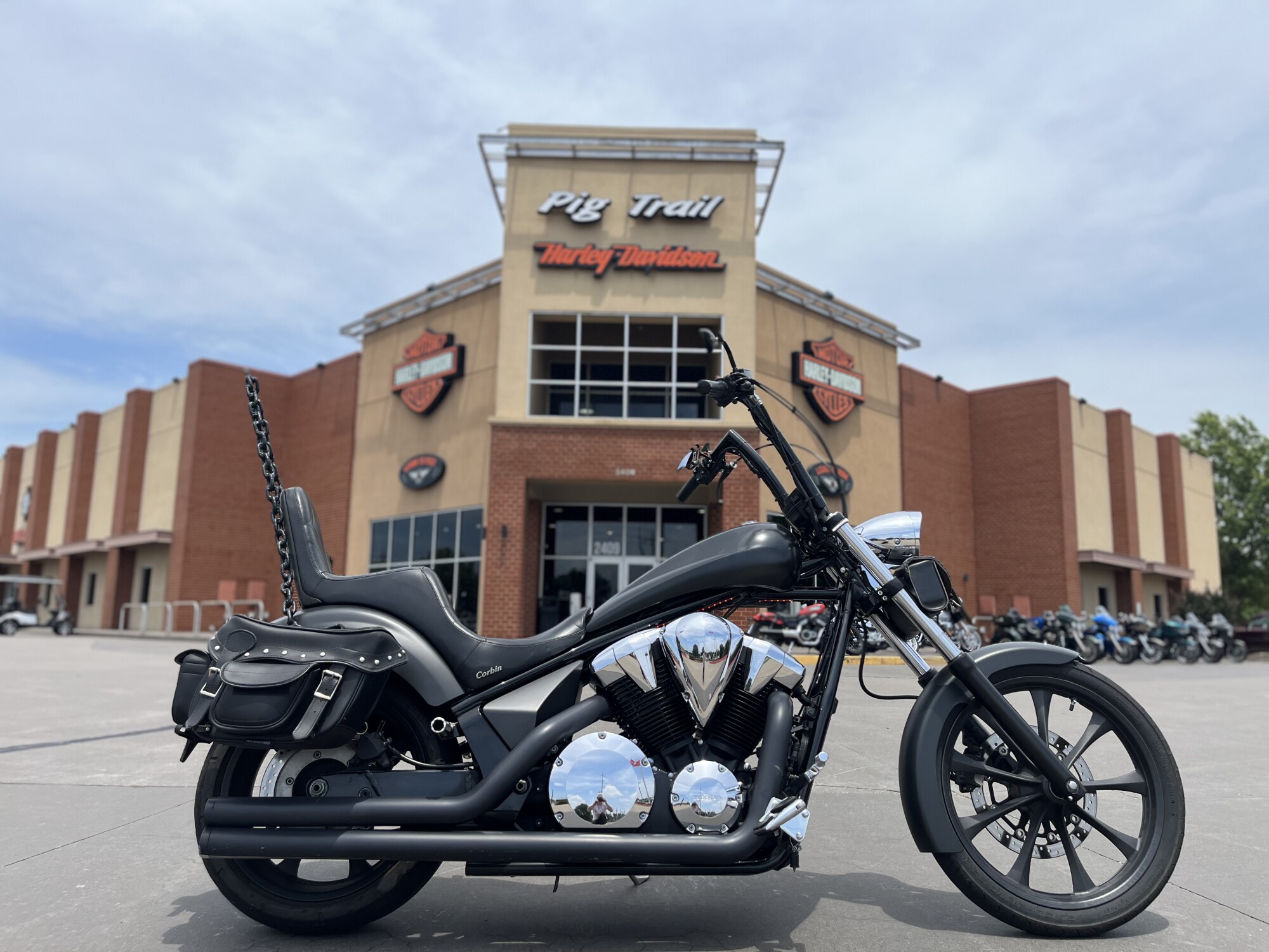 2017 Honda Fury® VT13CX Matte Black Metallic 200274
