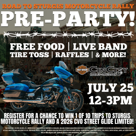 Road to Sturgis Motorcycle Rally Pre-Party