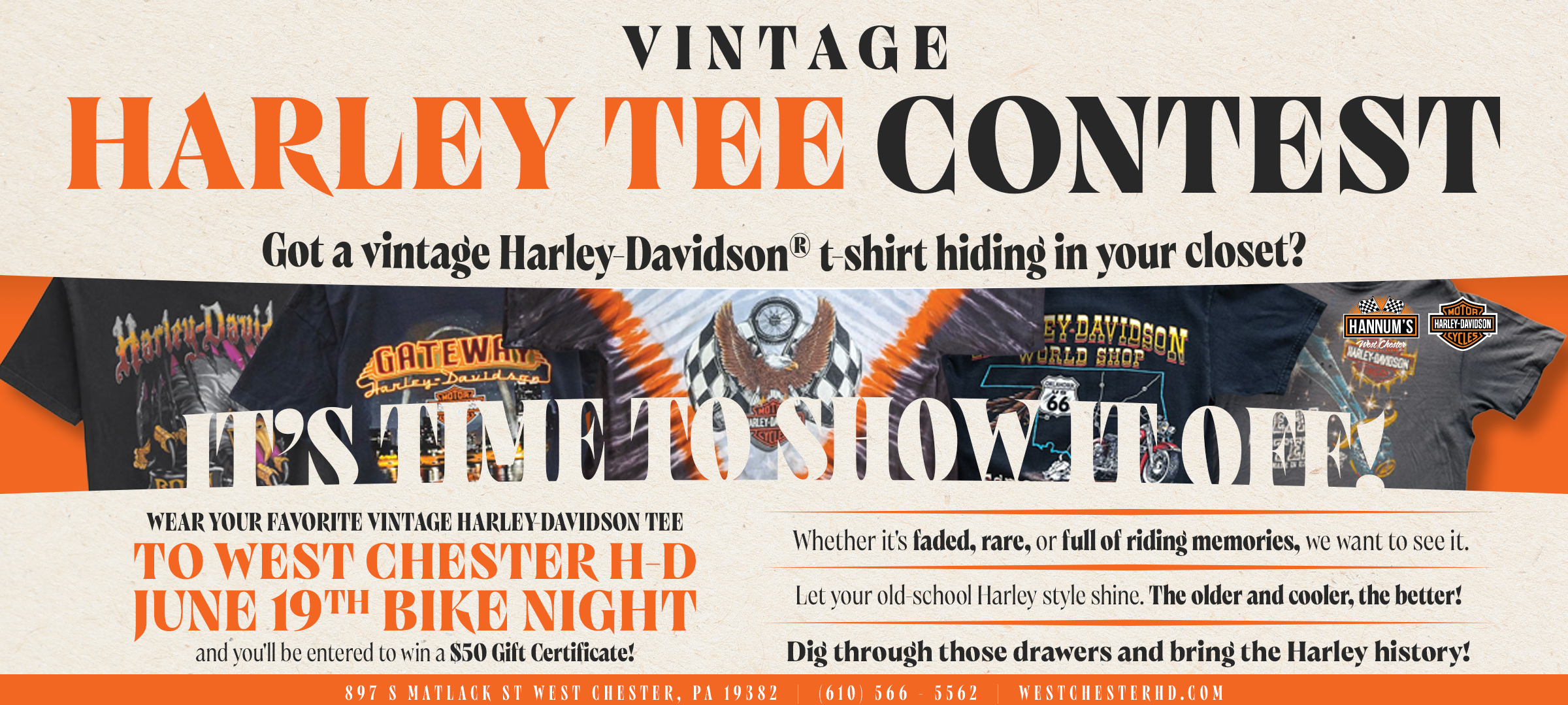 Vintage tshirt contest