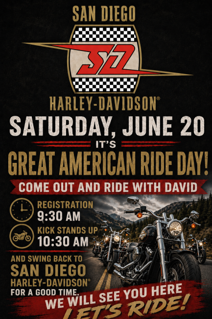 Fathers Day Ride With David
