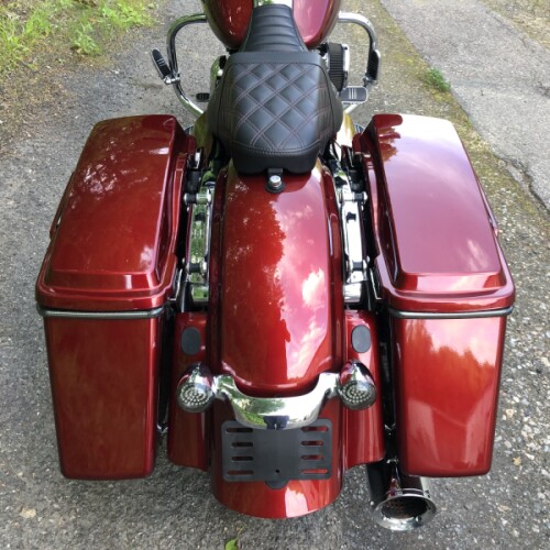 2010 Harley-Davidson® Street Glide® Red Hot Sunglo thumb 1
