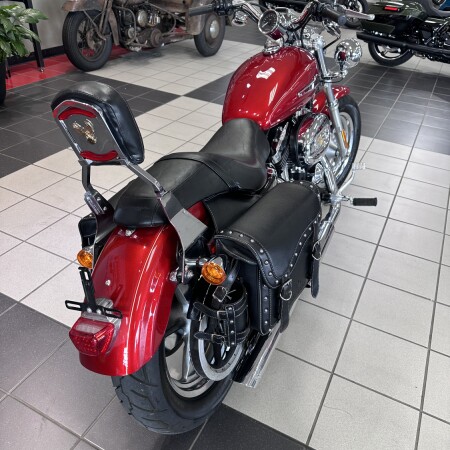 2013 Harley-Davidson® 1200 Custom Ember Red Sunglo thumb 1