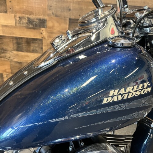 2016 Harley-Davidson® Heritage Softail® Classic Custom Colour Cosmic Blue Pearl FLSTC103 thumb 0