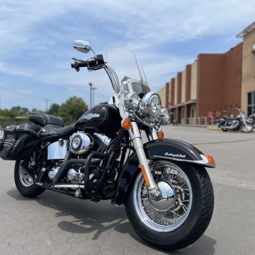 2014 HD FLSTC103 FIREFGHTR BLACK  thumb 3