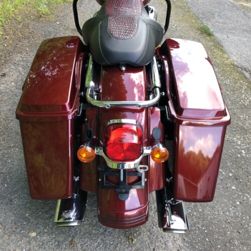 2008 Harley-Davidson® Street Glide® Crimson Red Sunglo thumb 1