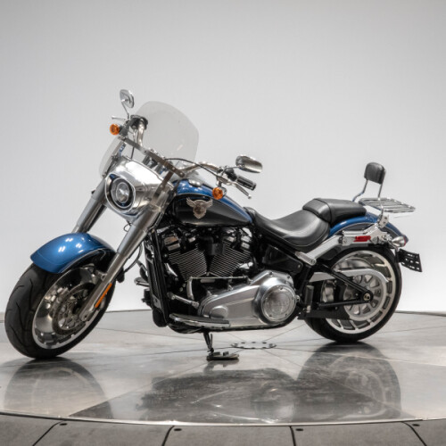 2018 HARLEY-DAVIDSON FLFBS FAT BOY 114 in Legend Blue/ Black thumb 0