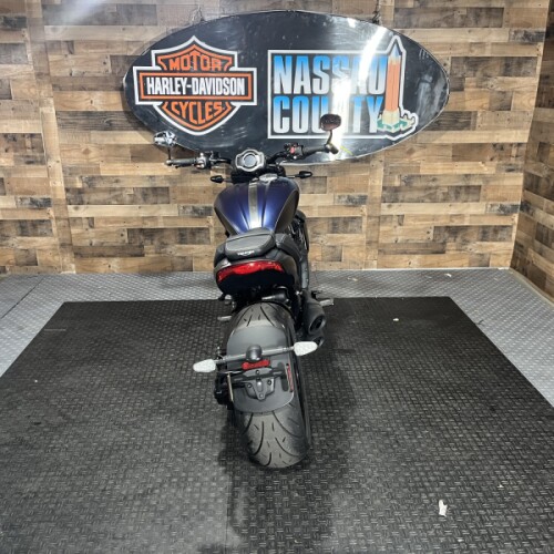 2025 Triumph Rocket 3 Storm R - Satin Pacific Blue and Matt Sapphire Black thumb 1