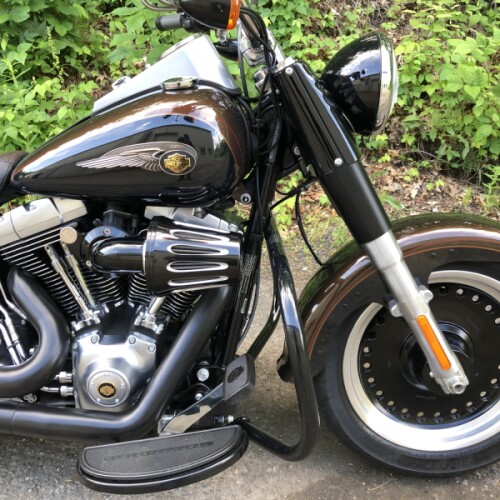 2013 Harley-Davidson® Fat Boy® Lo 110th Anniversary Edition Anniversary Vintage Bronze/Anniversary V thumb 3