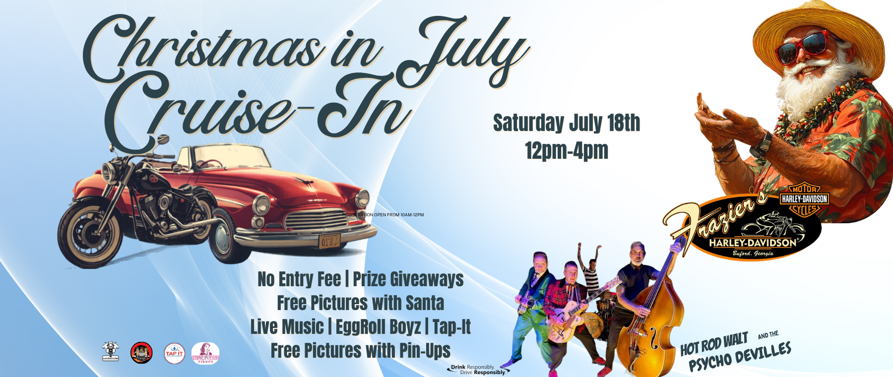 Christmas In July Cruise-In Event!