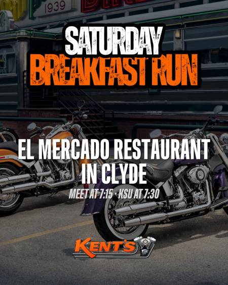 Breakfast Run to El Mercado Restaurant in Clyde