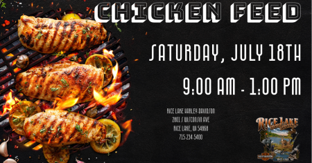 Rice Lake Harley-Davidson Annual Chicken Feed