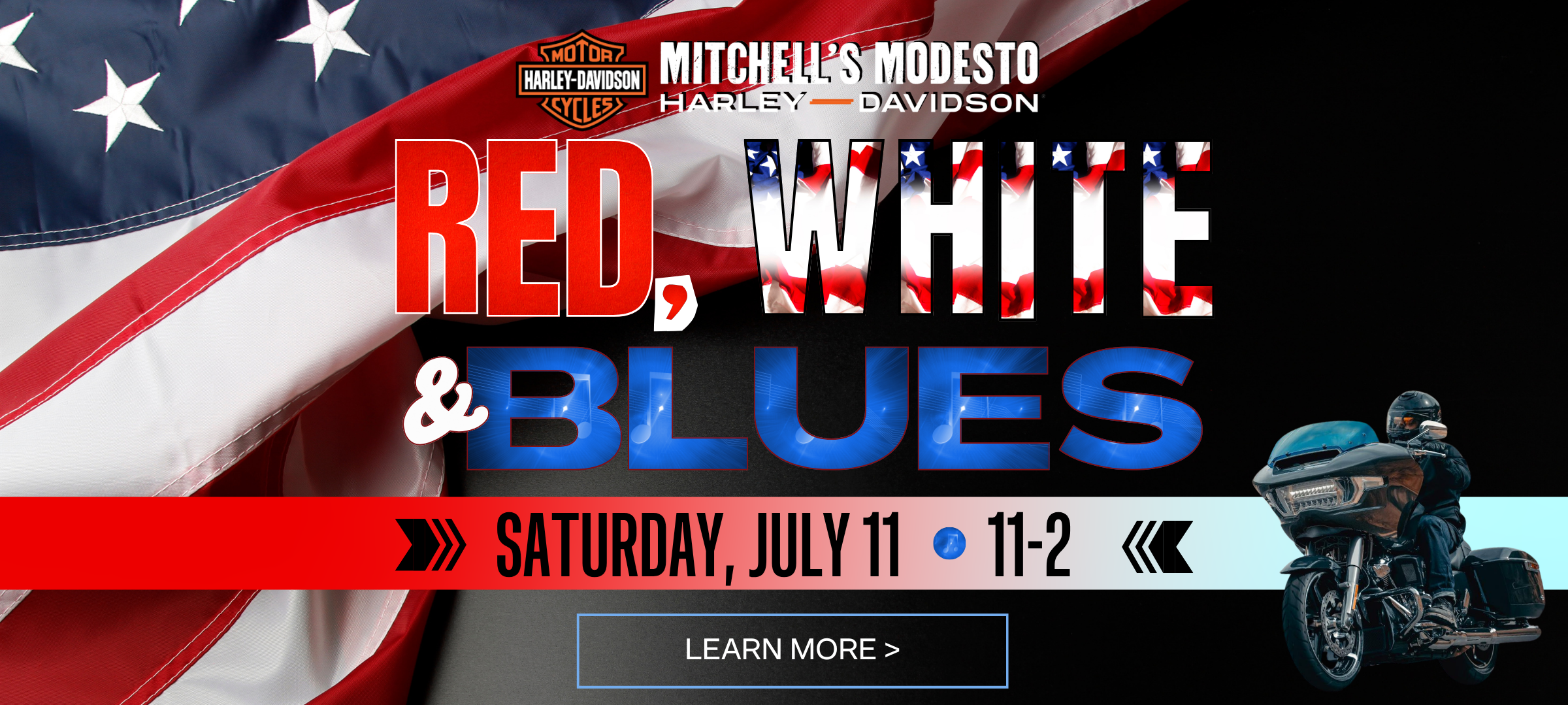 Red, White, & Blues Event