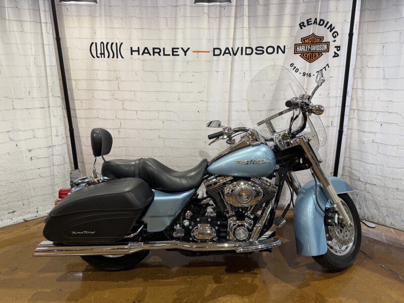 2007 Harley-Davidson® Road King® Custom SUEDE BLUE PRL