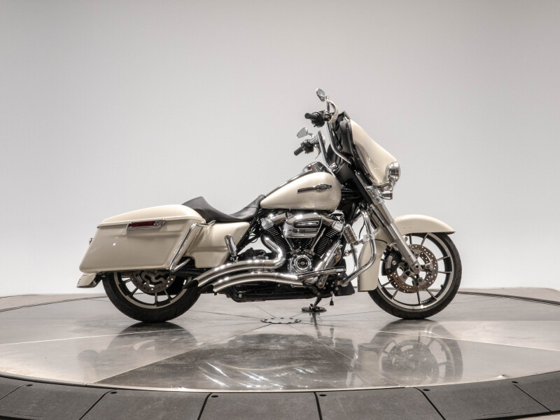 2022 Harley-Davidson FLHX Street Glide in White Sand Pearl with 8,368 miles