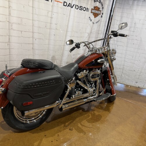 2024 Harley-Davidson® Heritage Classic Red Rock / Vivid Black - Black Finish thumb 3