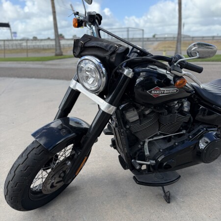 2019 Harley-Davidson® Softail Slim® Black Denim thumb 1