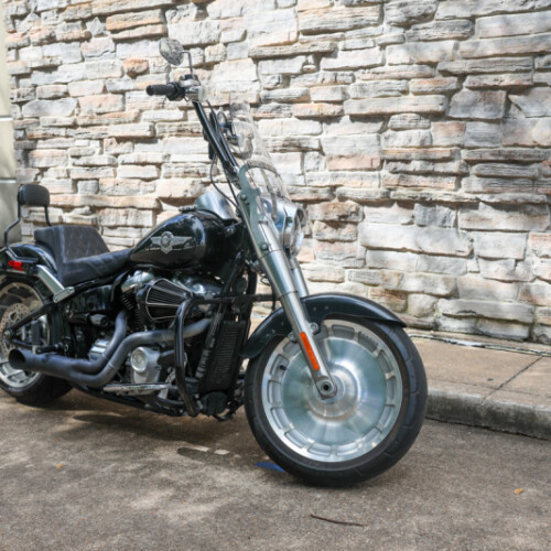 2018 Harley-Davidson® Fat Boy® 114 Black Tempest thumb 3