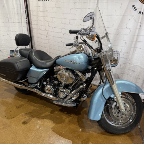 2007 Harley-Davidson® Road King® Custom SUEDE BLUE PRL thumb 1