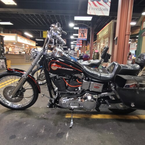 1993 Wide Glide VIVID BLACK thumb 2