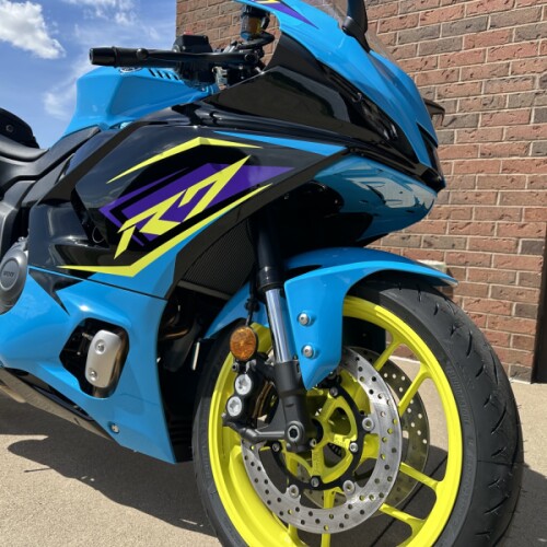 2026 Yamaha YZF-R7 Breaker Cyan / Raven thumb 2