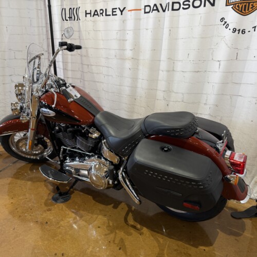 2024 Harley-Davidson® Heritage Classic Red Rock / Vivid Black - Black Finish thumb 0