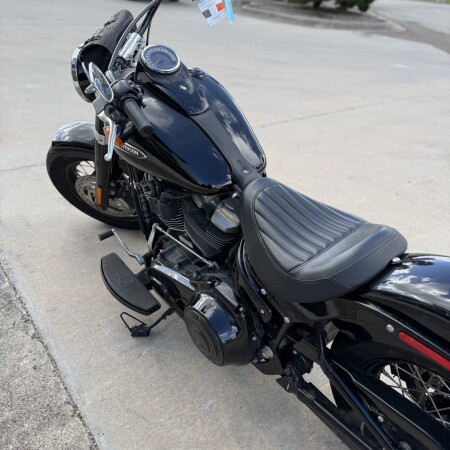 2019 Harley-Davidson® Softail Slim® Black Denim thumb 0