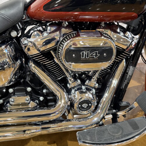 2024 Harley-Davidson® Heritage Classic Red Rock / Vivid Black - Black Finish thumb 2