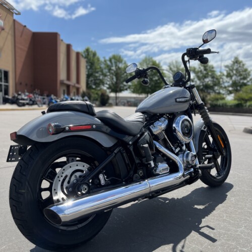 2025 Harley-Davidson® FXBB Street Bob® Billiard Gray 028306 thumb 2