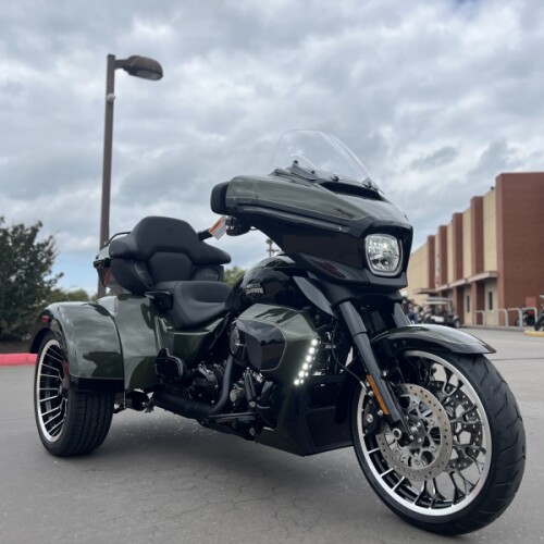 2026 Harley-Davidson® FLHLT Street Glide 3 Limited OLIV STL MTL/BLK  thumb 3