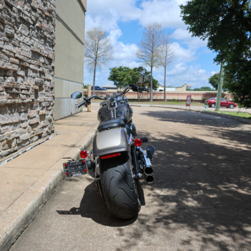 2023 Harley-Davidson® Fat Boy® 114 Gray Haze/Silver Fortune thumb 3