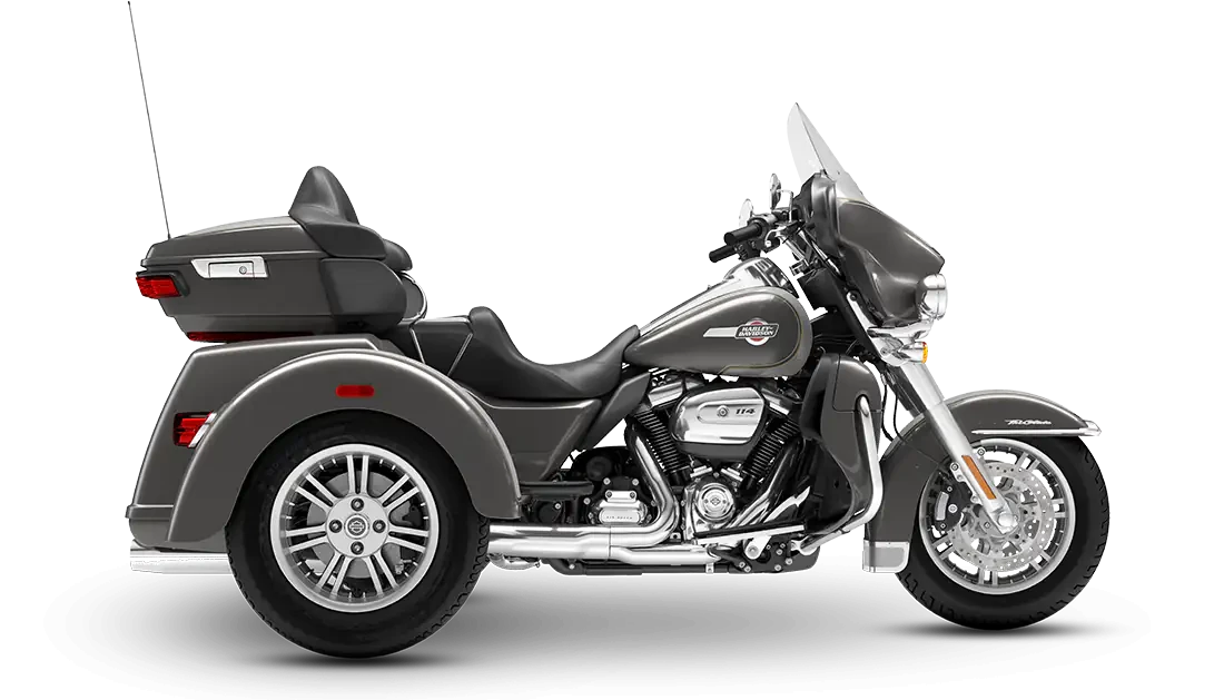 2023 Harley-Davidson® Tri Glide® Ultra Gray Haze/Silver Fortune