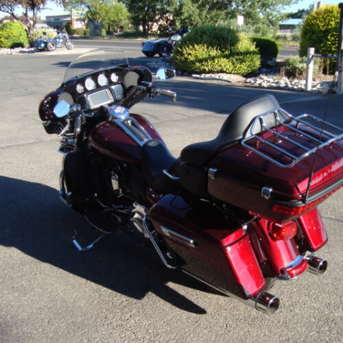 2015 Harley-Davidson® Ultra Limited Low Two-Tone Mysterious Red Sunglo/Blackened Cayenne Sunglo thumb 1