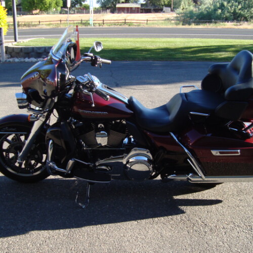 2015 Harley-Davidson® Ultra Limited Low Two-Tone Mysterious Red Sunglo/Blackened Cayenne Sunglo thumb 0