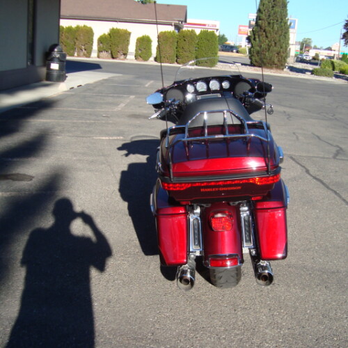 2015 Harley-Davidson® Ultra Limited Low Two-Tone Mysterious Red Sunglo/Blackened Cayenne Sunglo thumb 2