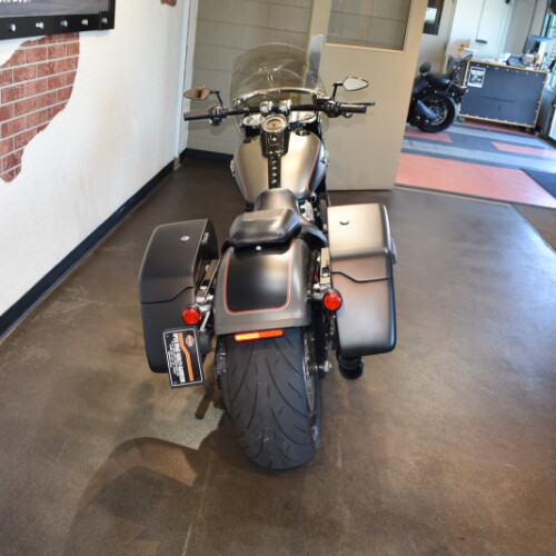 2019 Harley-Davidson® Fat Boy® 114 Industrial Gray Denim/Black Denim thumb 0