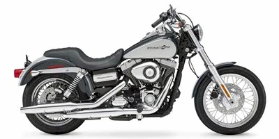 2012 FXDC Harley-Davidson® Super Glide® Custom Midnight Blue/Barracuda Silver