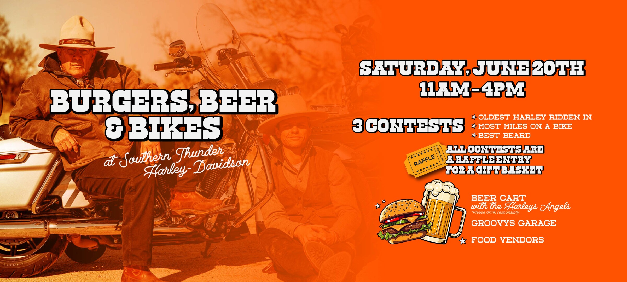 Burgers, Beer & Bikes!