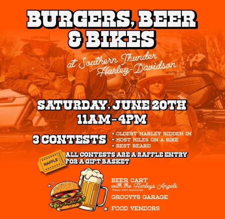 Burgers, Beer & Bikes!