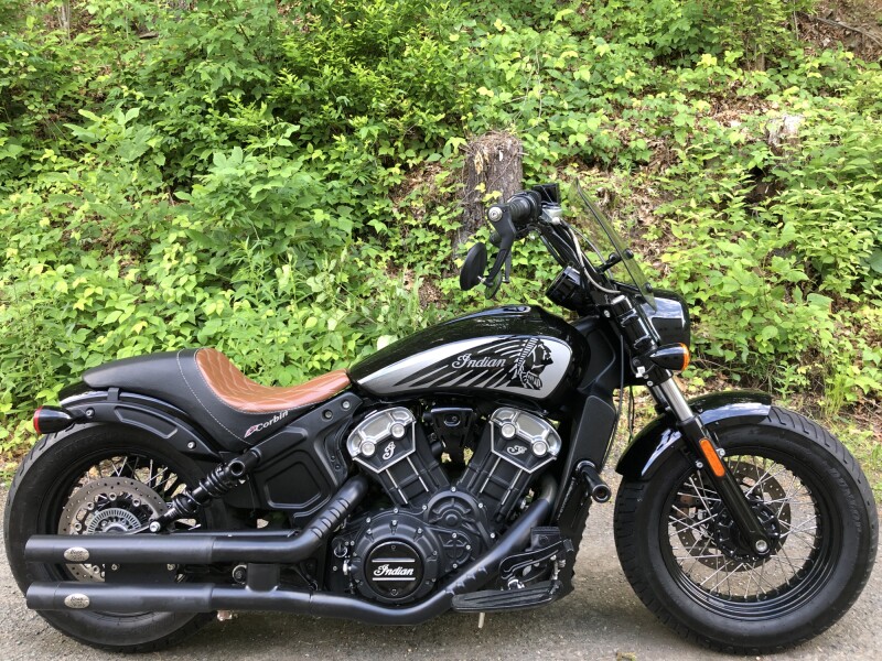 2020 Indian Motorcycle Scout® Bobber Twenty Thunder Black
