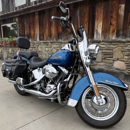 2005 Harley-Davidson® Heritage Softail® Classic Big Blue Pearl thumb 1
