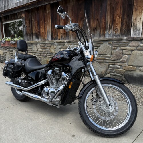 2007 HONDA VT600CDL BLACK thumb 1