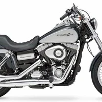 2012 FXDC Harley-Davidson® Super Glide® Custom Midnight Blue/Barracuda Silver thumb 0