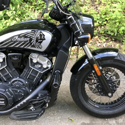 2020 Indian Motorcycle Scout® Bobber Twenty Thunder Black thumb 3