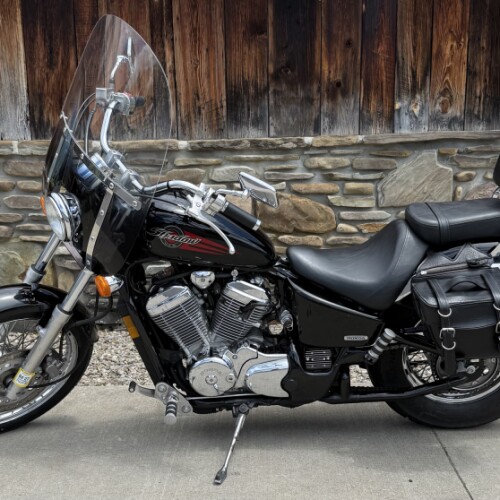 2007 HONDA VT600CDL BLACK thumb 3
